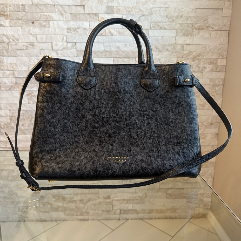 Burberry Black Leather Purse